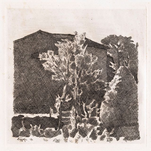 Giorgio Morandi — Поджо аль Маттино