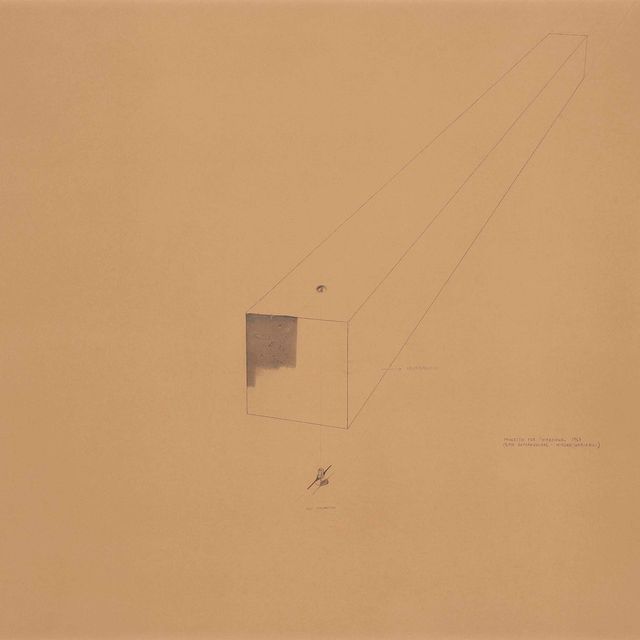 Giovanni Anselmo — Progetto per "direzione" (Проект для "режиссуры")
