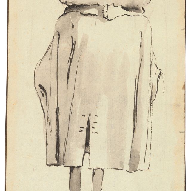 Giovanni Battista Tiepolo — Мужчина, видимый сзади