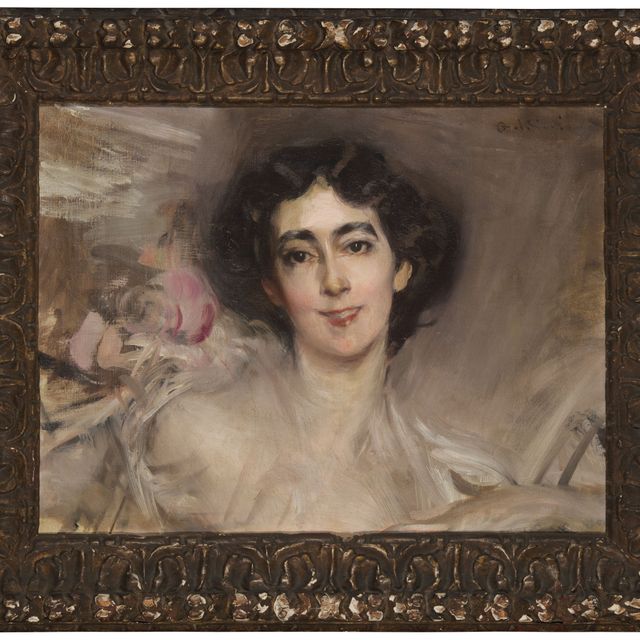 Giovanni Boldini — Портрет Эллы де Вулф, маленькой "Элси", и леди Мендл (1865-1950)
