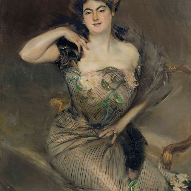 Giovanni Boldini — Портрет мадам Арнольд Селигманн