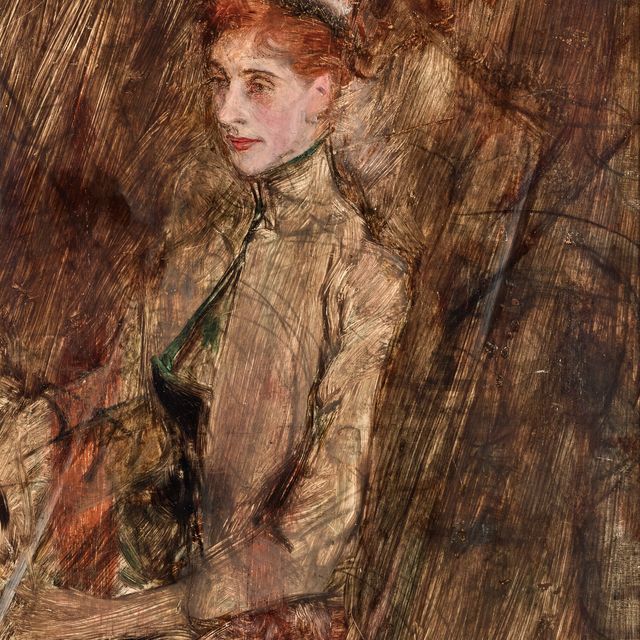 Giovanni Boldini — Этюд для молодой женщины сзади ; Эскиз женщины сзади