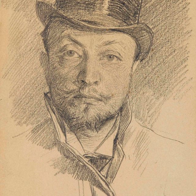 Giovanni Boldini — Автопортрет во вводной части, в центре внимания