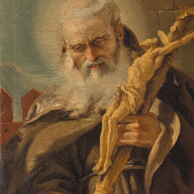Giovanni Domenico Tiepolo — Святой Жан Гвальберт