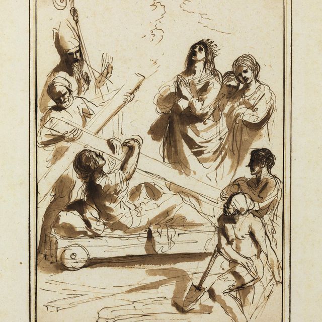 Giovanni Francesco Barbieri — Обретение Истинного Креста