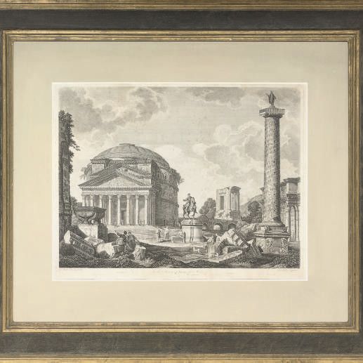 Giovanni Paolo Pannini — Памятники древней архитектуры в окрестностях Рима