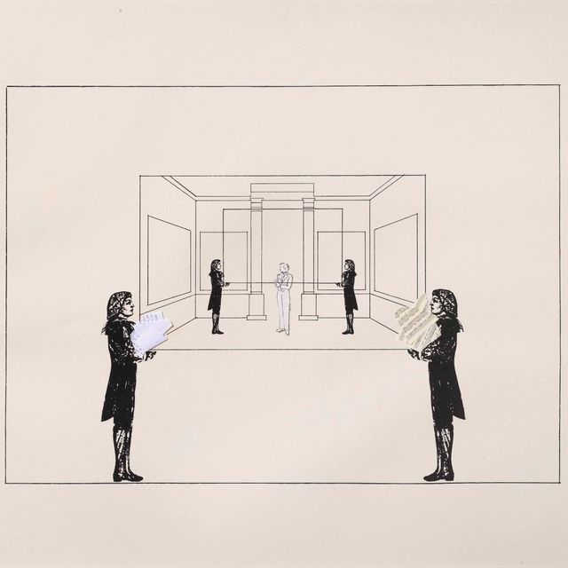 Giulio Paolini — Соттосопра (перевернутая)