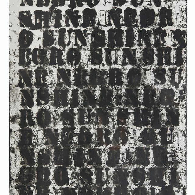 Glenn Ligon — Этюд для Negro Sunshine II #4 1