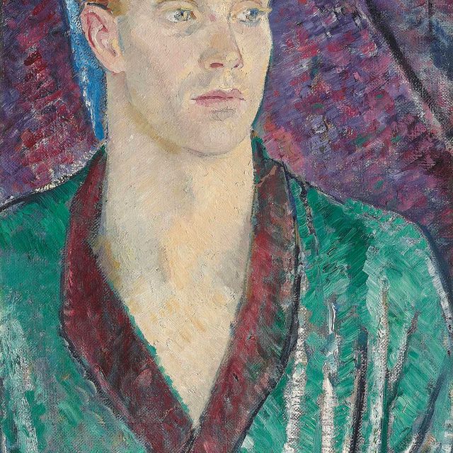 Glyn Warren Philpot — Мужчина с рыжими волосами