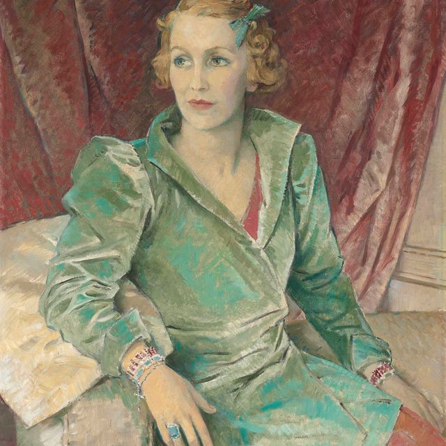 Glyn Warren Philpot — Портрет леди Бентхолл