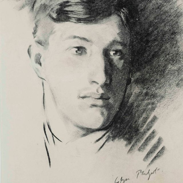 Glyn Warren Philpot — Портрет Фрэнка Шертеса
