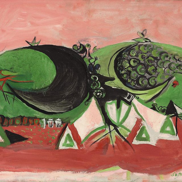 Graham Sutherland — Побережье с холмами