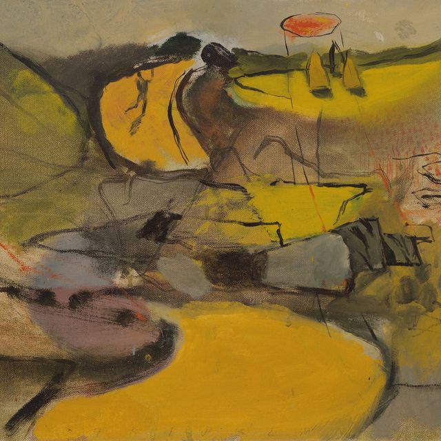 Graham Sutherland — Валлийский пейзаж с дорогами