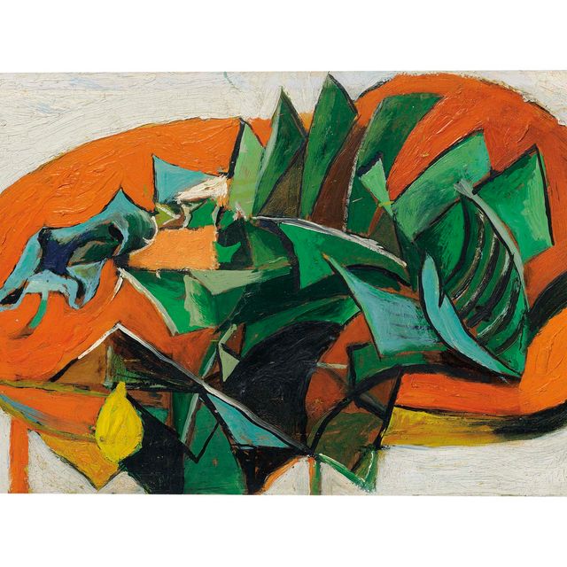 Graham Sutherland — Натюрморт с банановым листом