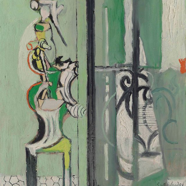 Graham Sutherland — Стоячая форма: Жаркая летняя комната