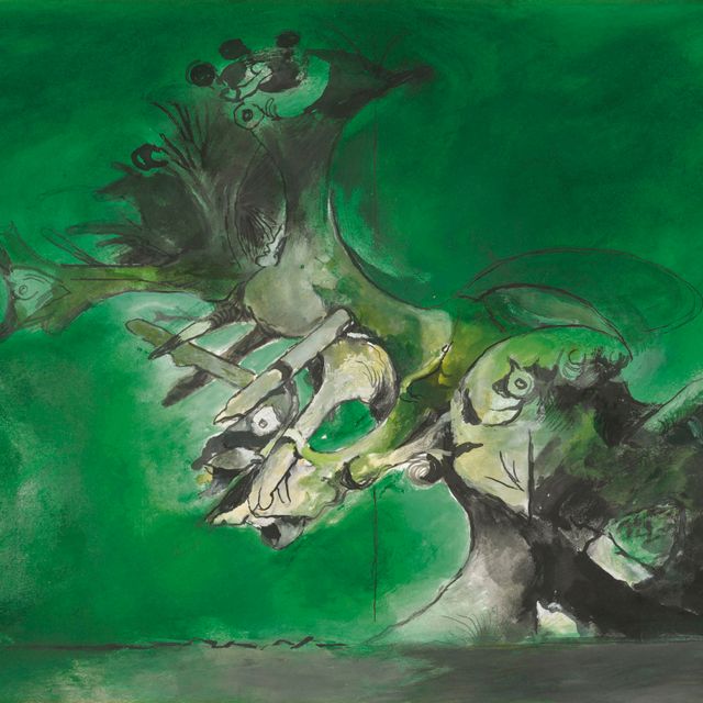 Graham Sutherland — Зеленая фигура в лесу