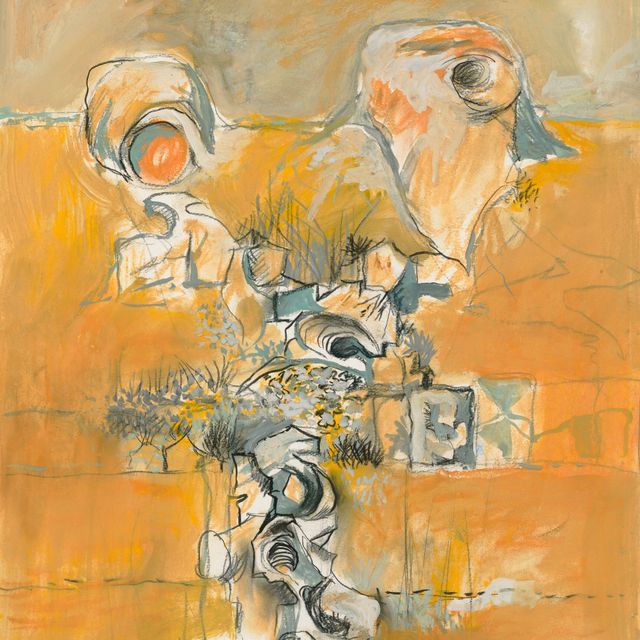 Graham Sutherland — Пейзаж со скалами