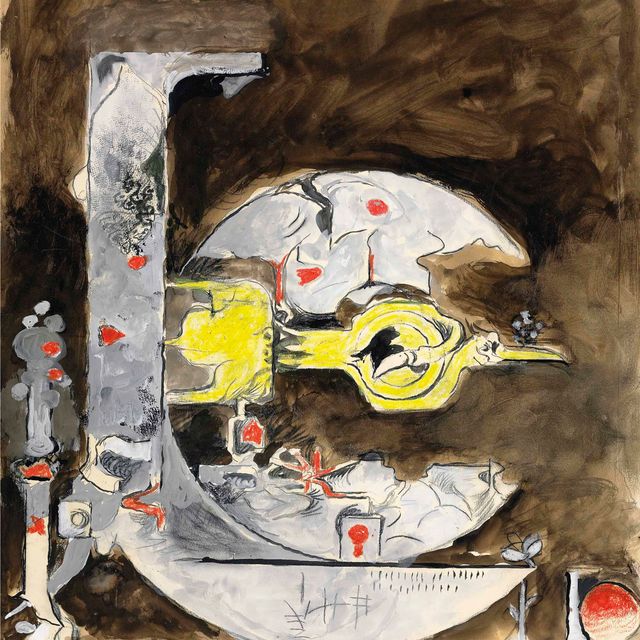 Graham Sutherland — Без названия (скала с птицей)
