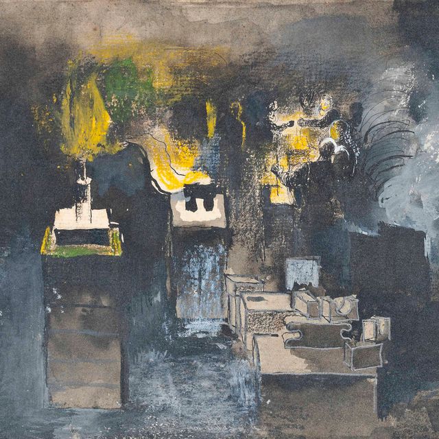 Graham Sutherland — Формы, литейный цех в Кардиффе
