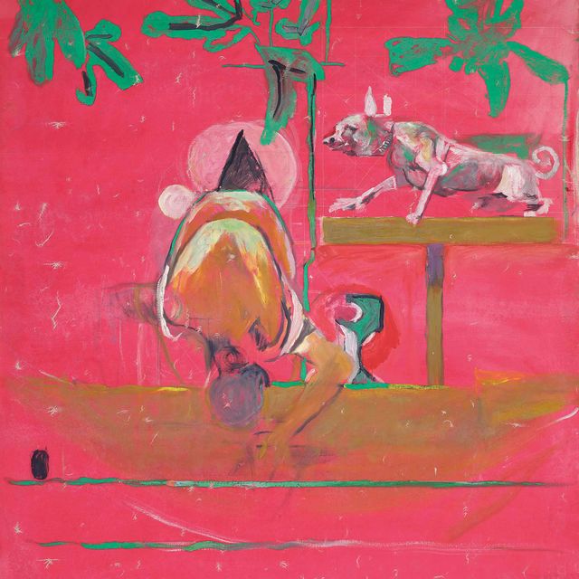 Graham Sutherland — Без названия, девочка и собака