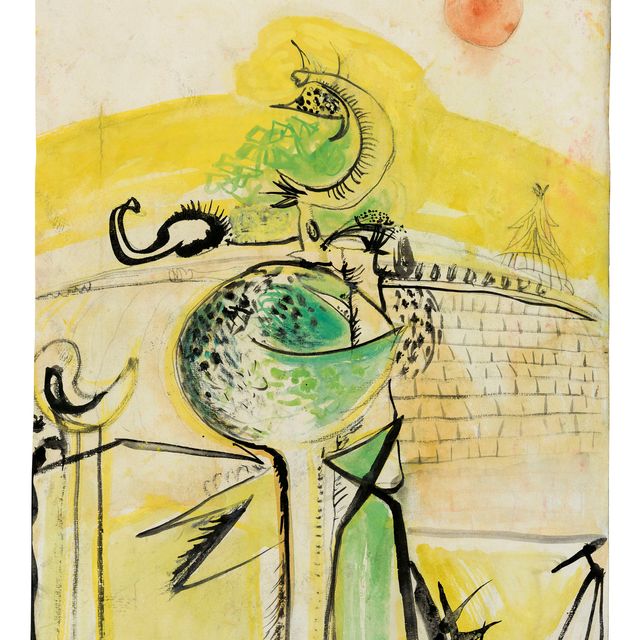 Graham Sutherland — Этюд для выставки "Дань уважения Пикассо"