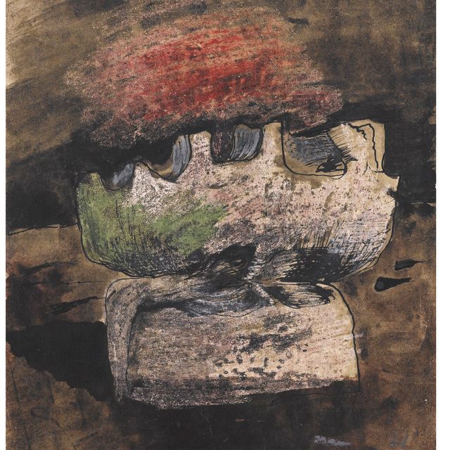 Graham Sutherland — Скальная форма в ландшафте
