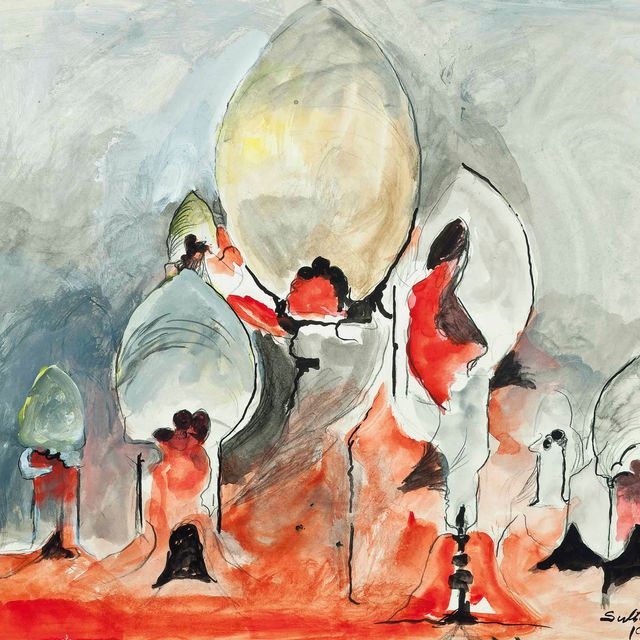 Graham Sutherland — Кафедральный собор, Гряда скал