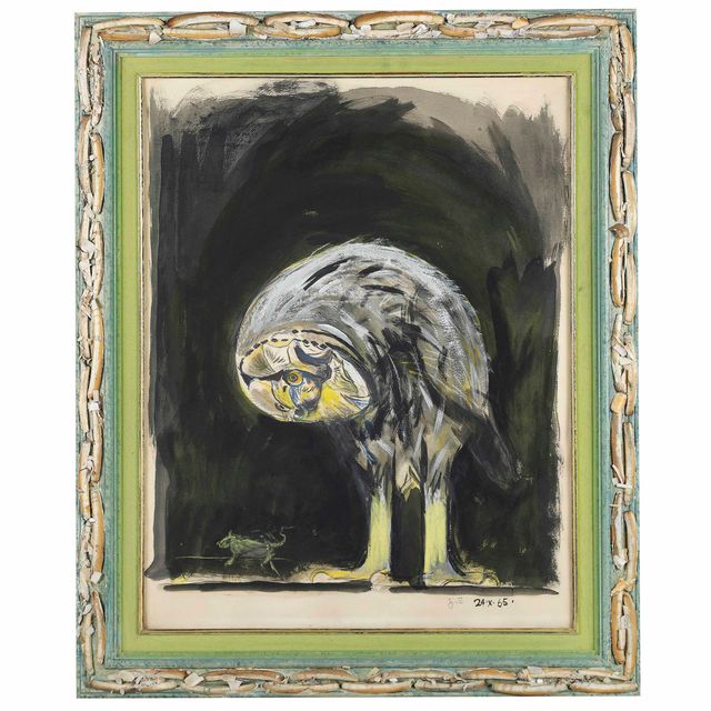 Graham Sutherland — Хищная птица с мышью