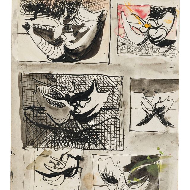 Graham Sutherland — Этюды на тему "Форма в ландшафте"