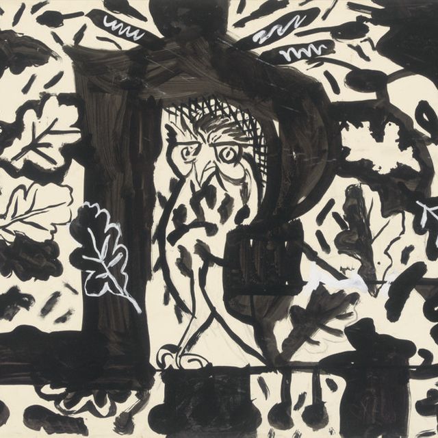 Graham Sutherland — Сова на дубах