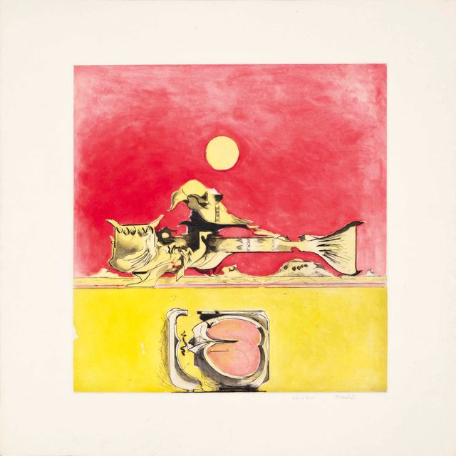 Graham Sutherland — Форма в пустыне