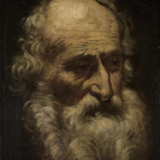 Guido Reni — Голова бородатого мужчины