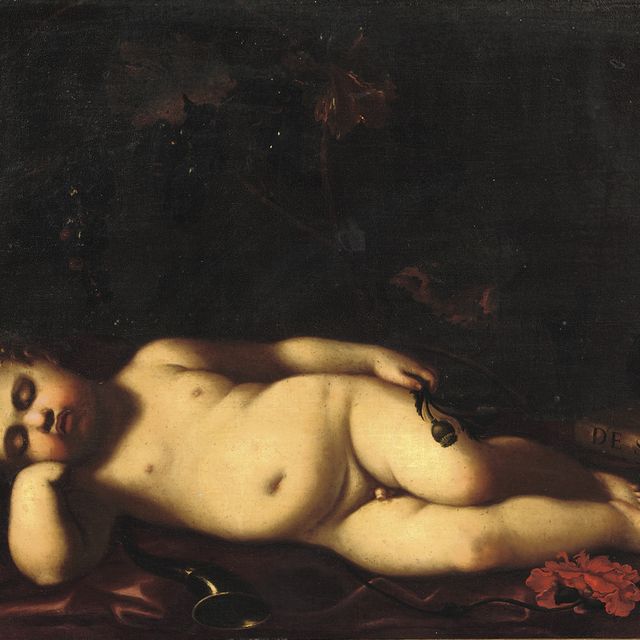 Guido Reni — Спящий Купидон
