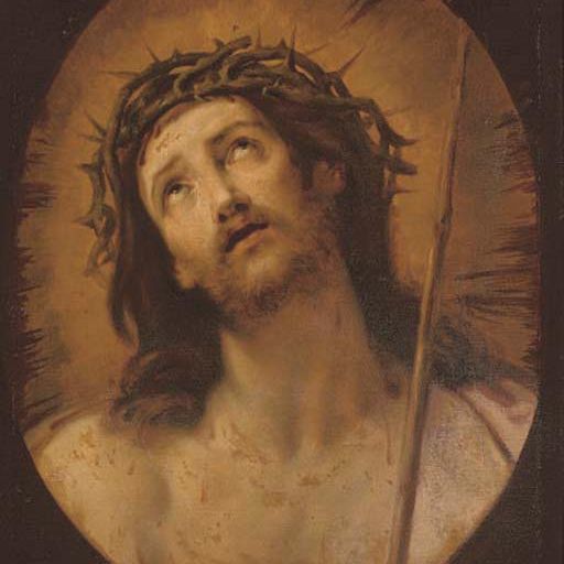 Guido Reni — Ecce Homo, в притворном овале