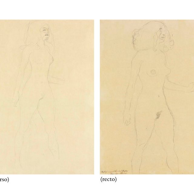 Gustav Klimt — Для управления рукой и связующим звеном (спереди и сзади)