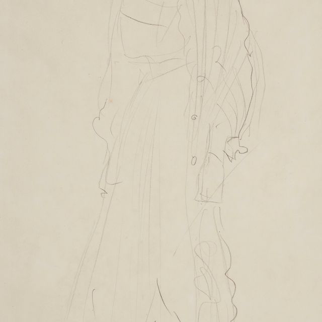 Gustav Klimt — Исследование для библиотеки Маргарет Стонборо-Витгенштейн