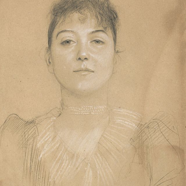 Gustav Klimt — Портрет молодой фрау