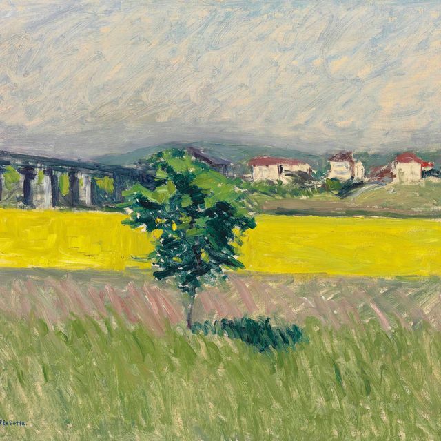 Gustave Caillebotte — Прерия Пон-д'Аржантей