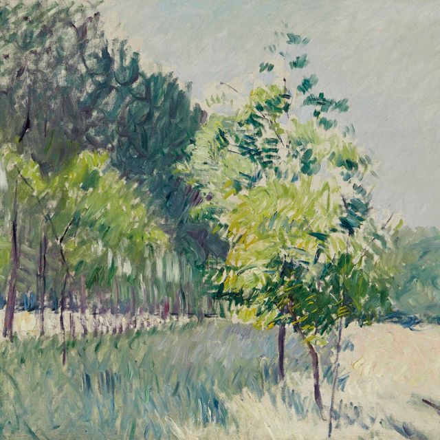 Gustave Caillebotte — Алле борде д'Арбр