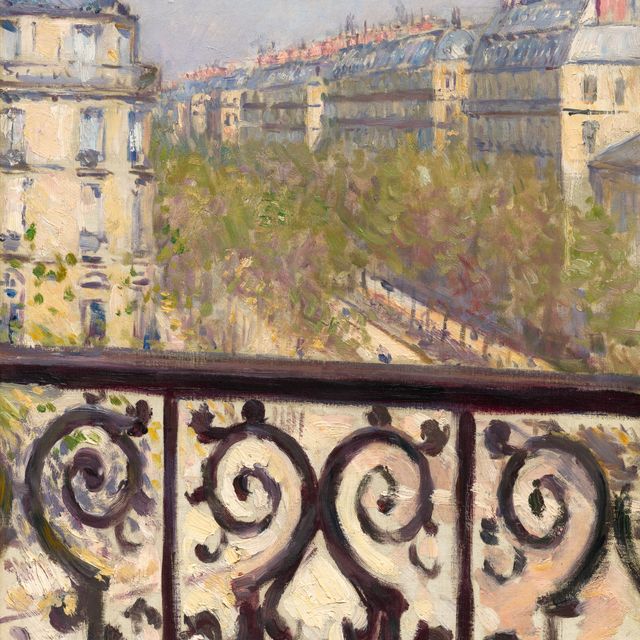 Gustave Caillebotte — Балкон, бульвар Осман