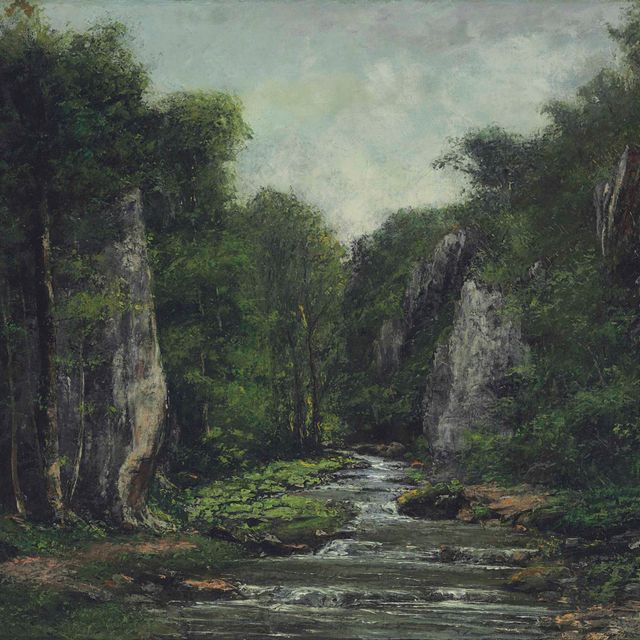 Gustave Courbet — Руиссо де Плезир-Фонтейн
