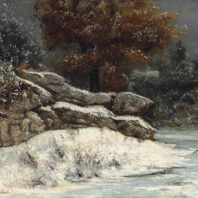 Gustave Courbet — Л'Хивер