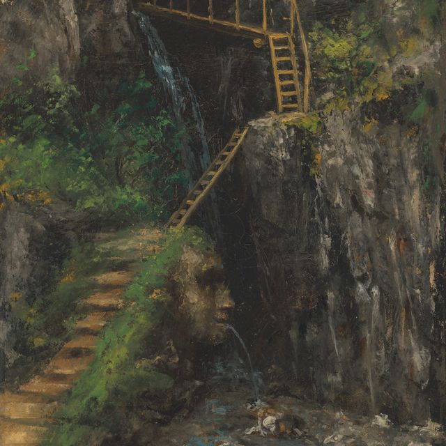 Gustave Courbet — Ущелья Сайона