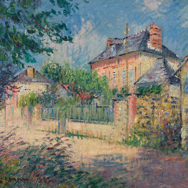 Gustave Loiseau — Деревенская улица
