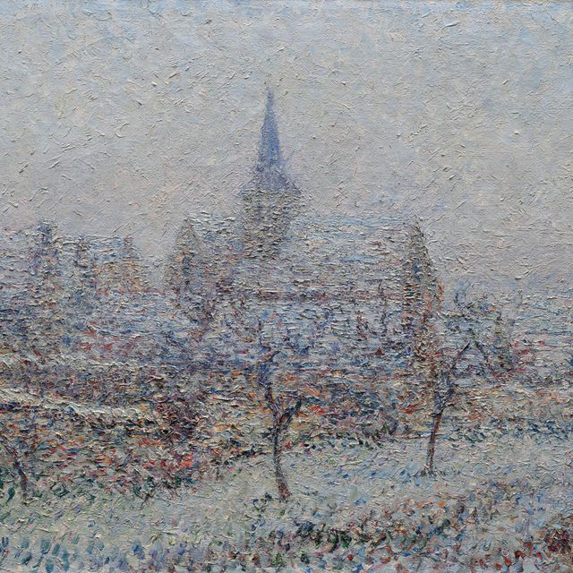 Gustave Loiseau — Церковь Беннекур, влияние соседей
