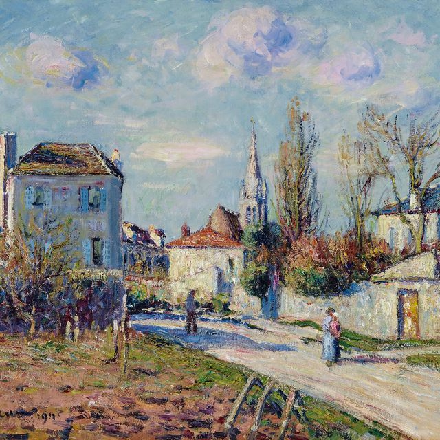 Gustave Loiseau — Ле-виллидж-де-Марейль