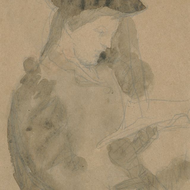 Gwen John — Исследование девушки, читающей