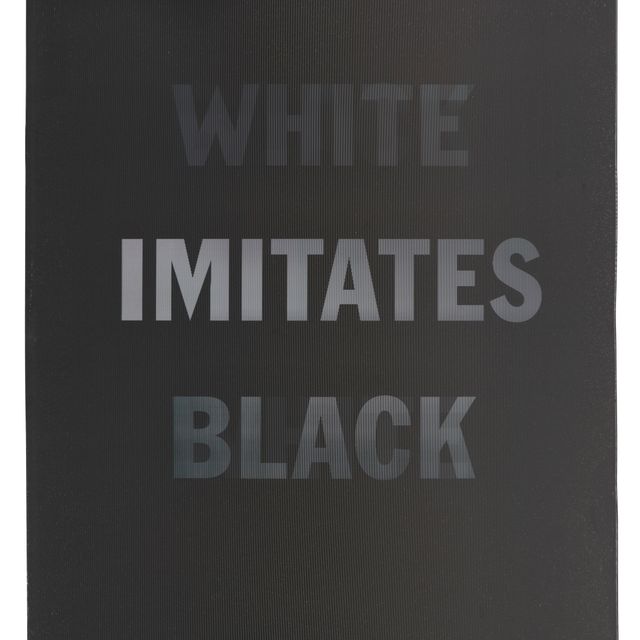 Hank Willis Thomas — Черный цвет имитирует белый