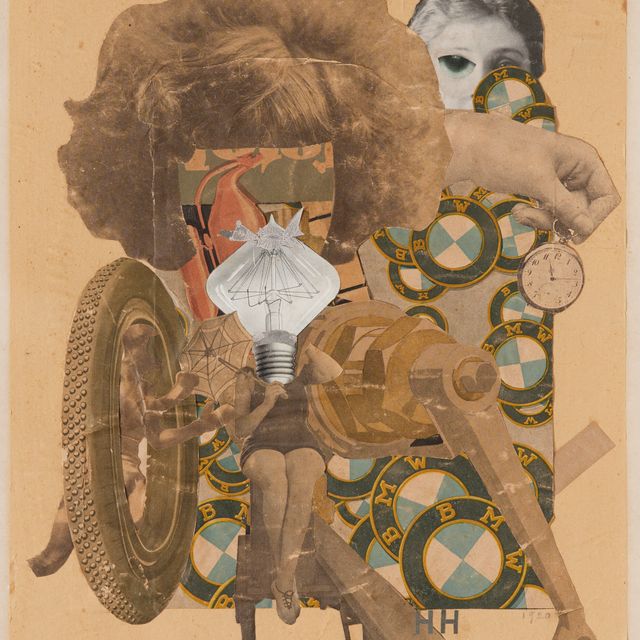 Hannah Höch — Дас шене Мэдчен (Прекрасная девушка)