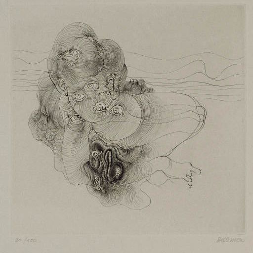 Hans Bellmer — Цефалоподия двойная (Denoël 61)